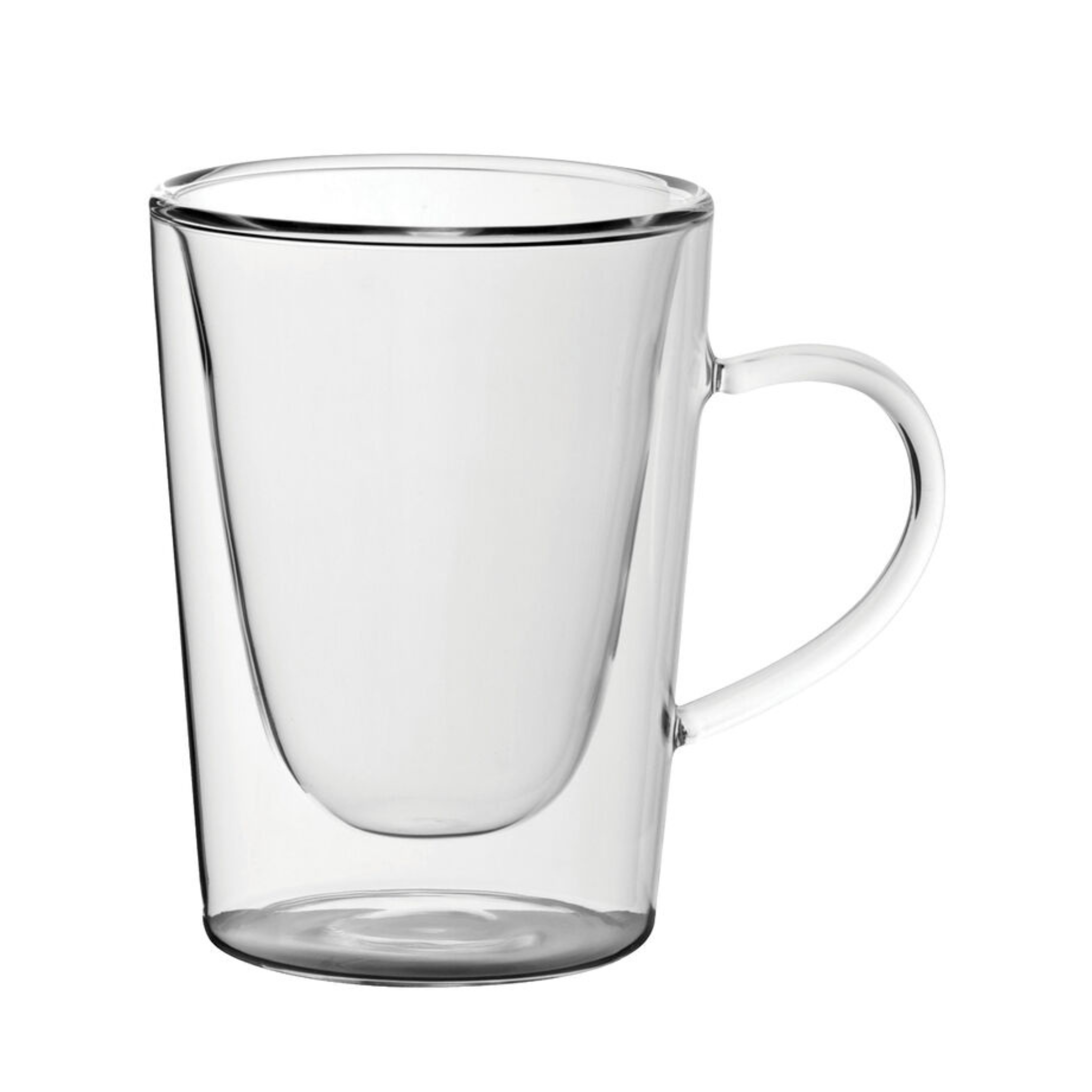 morinel Insulated Latte Glasses – Set of 2 Double-Wall Thermal Coffee Cups