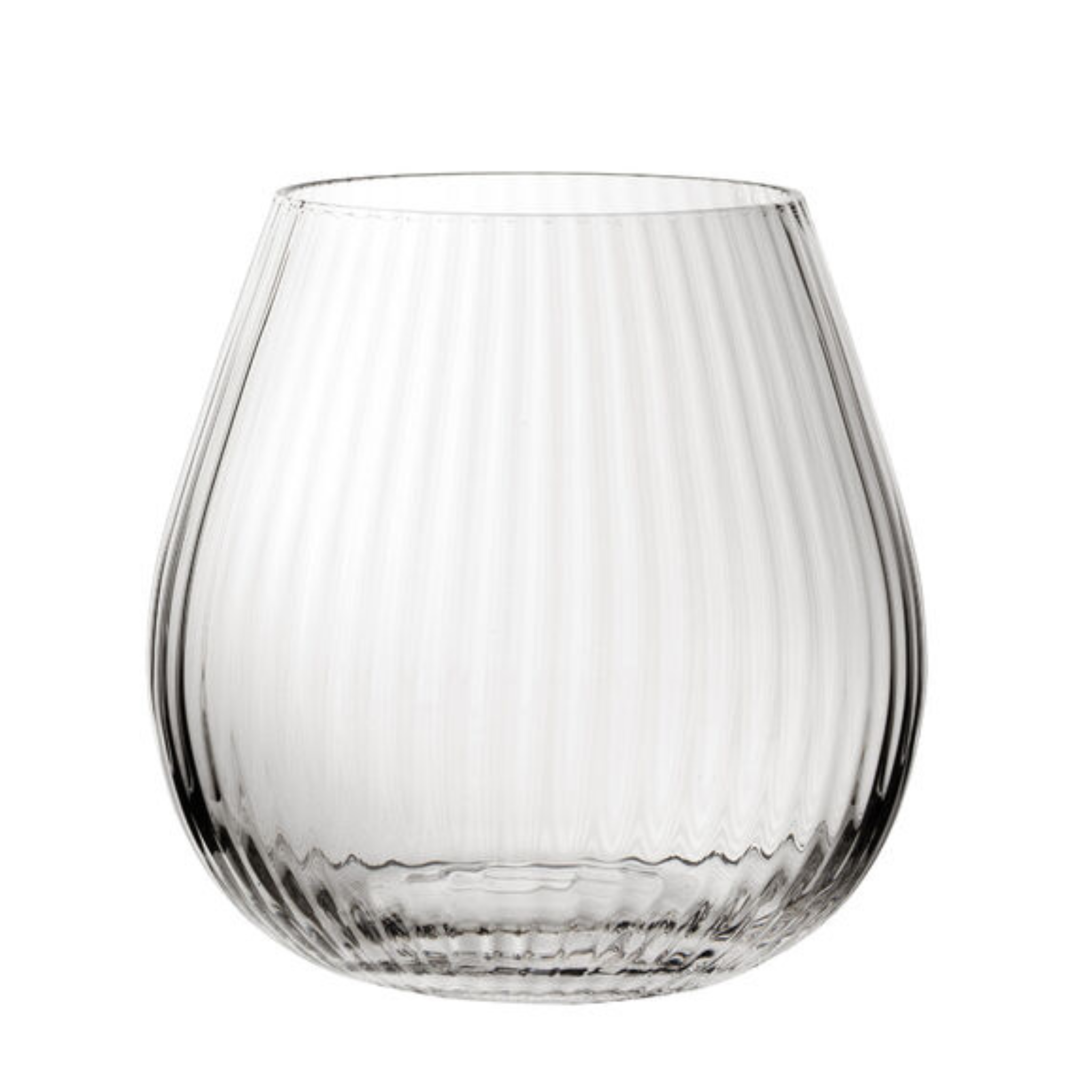 morinel Hampton Stemless Gin Glasses – Set of 2 Crystal Tumblers for Cocktails